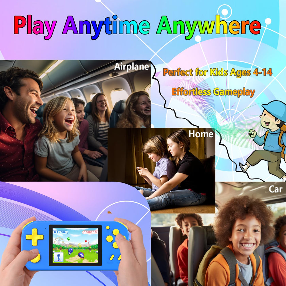 CCTU rechargeable battery allows up to five hours of play.