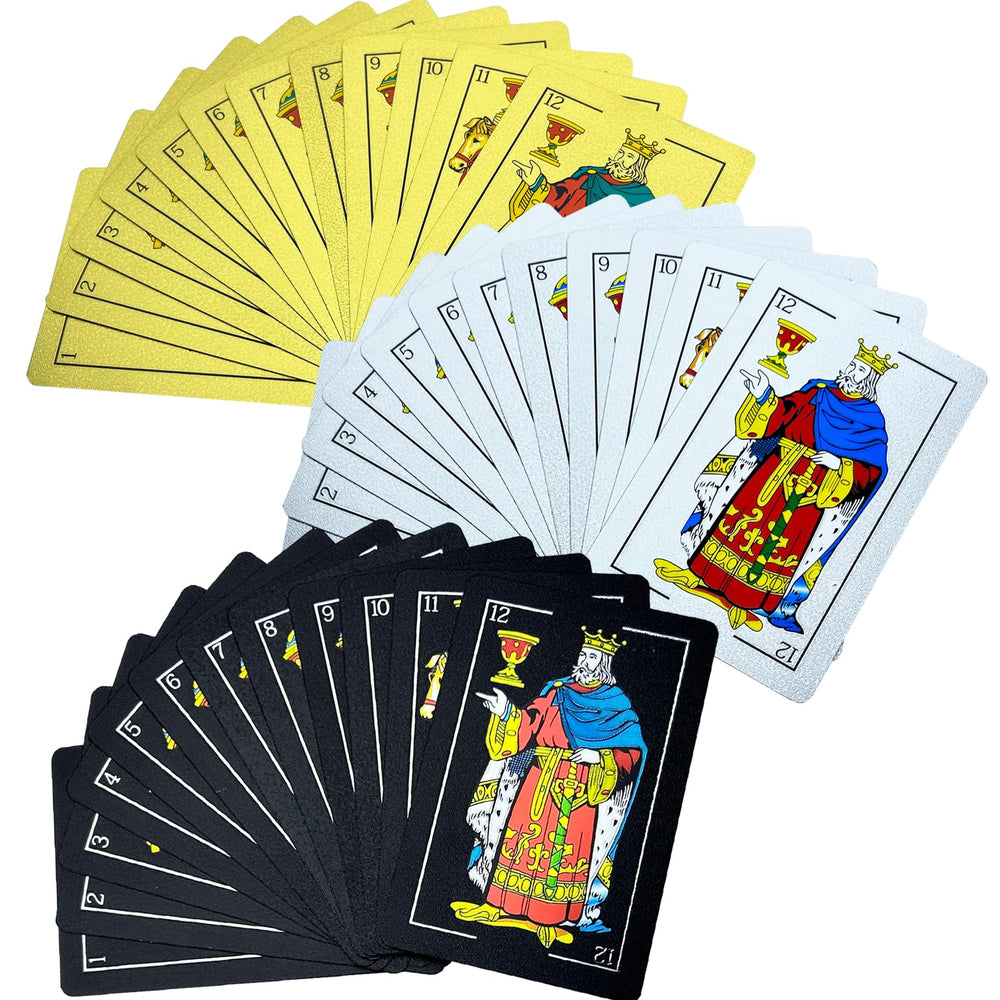 CDBXRA Spanish cards front design for premium look and readability.