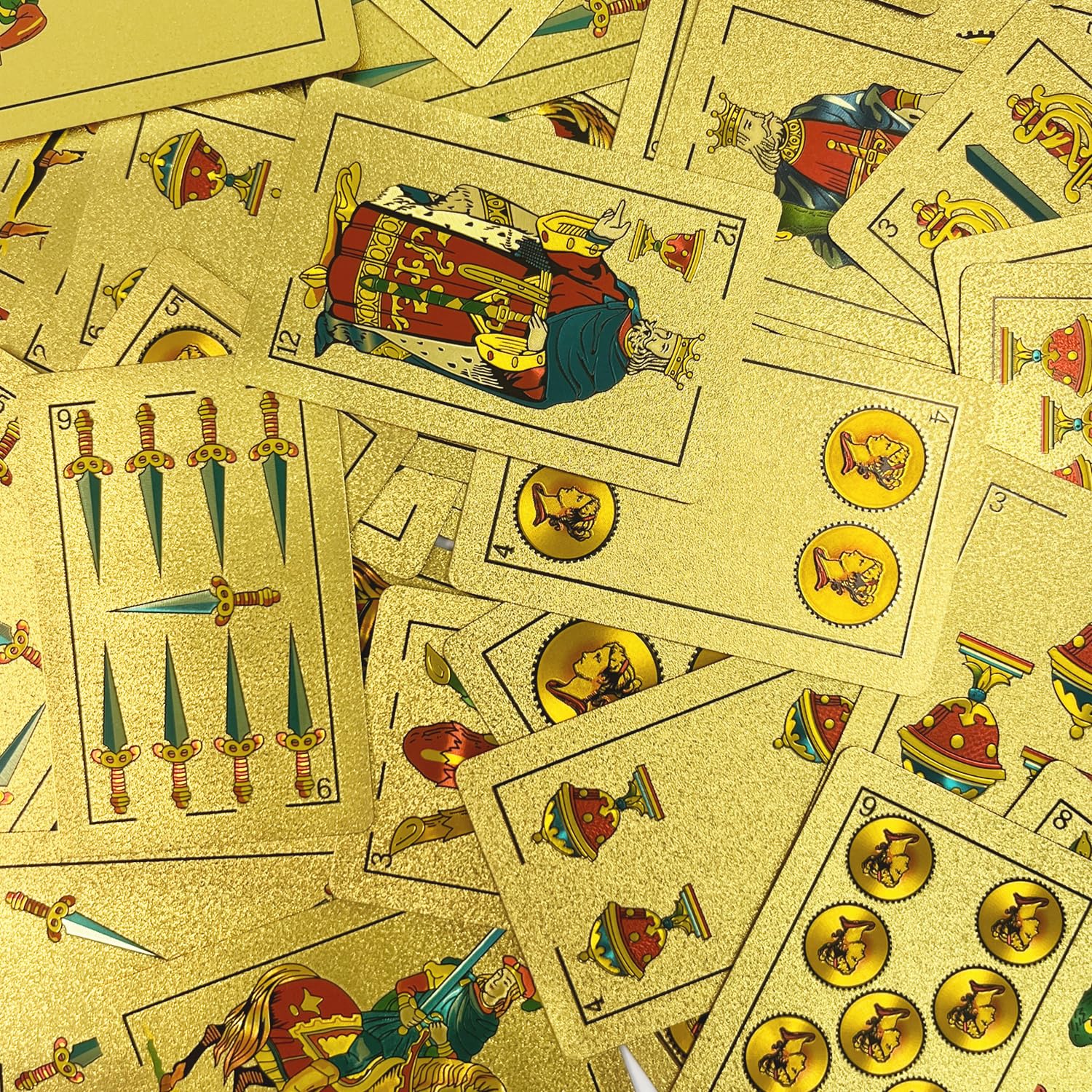 CDBXRA PVC waterproof cards resist stains for poolside play.