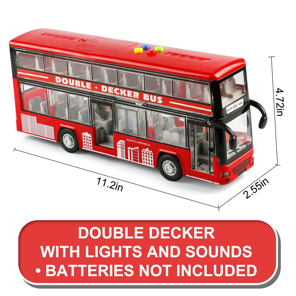 Cdymkf bus doors opening feature adds interactive pretend play moments
