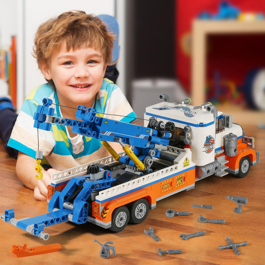 Cdymkf crane toy model showing lifting action for rescue scenarios