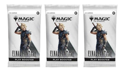 CE 3-pack MTG booster pack featuring Final Fantasy cards for strategic gameplay.