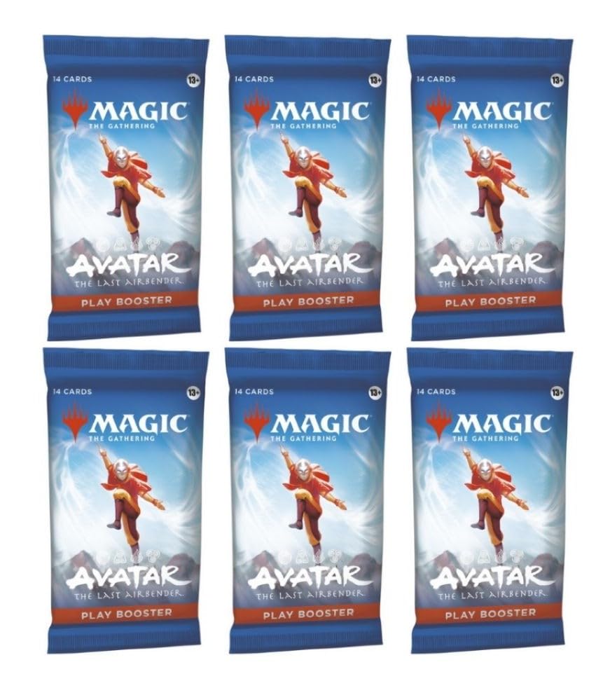 CE Avatar The Last Airbender MTG play booster pack for casual drafts and collecting rare cards