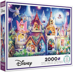 Ceaco Disney Princess Castle box image showing durable packaging for easy gifting