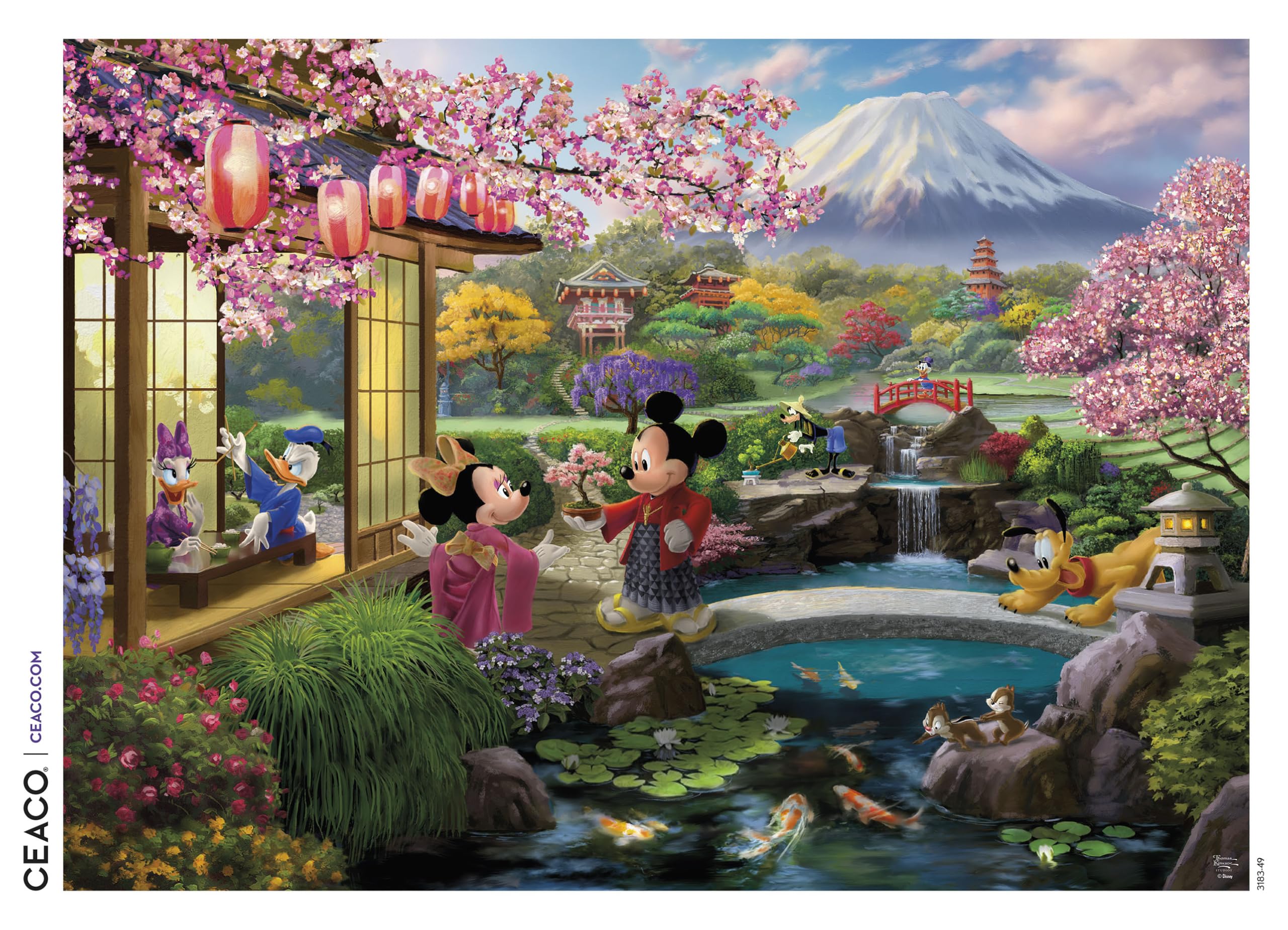 Ceaco Disney TK Daisy laughs moment adds whimsy to puzzle night.