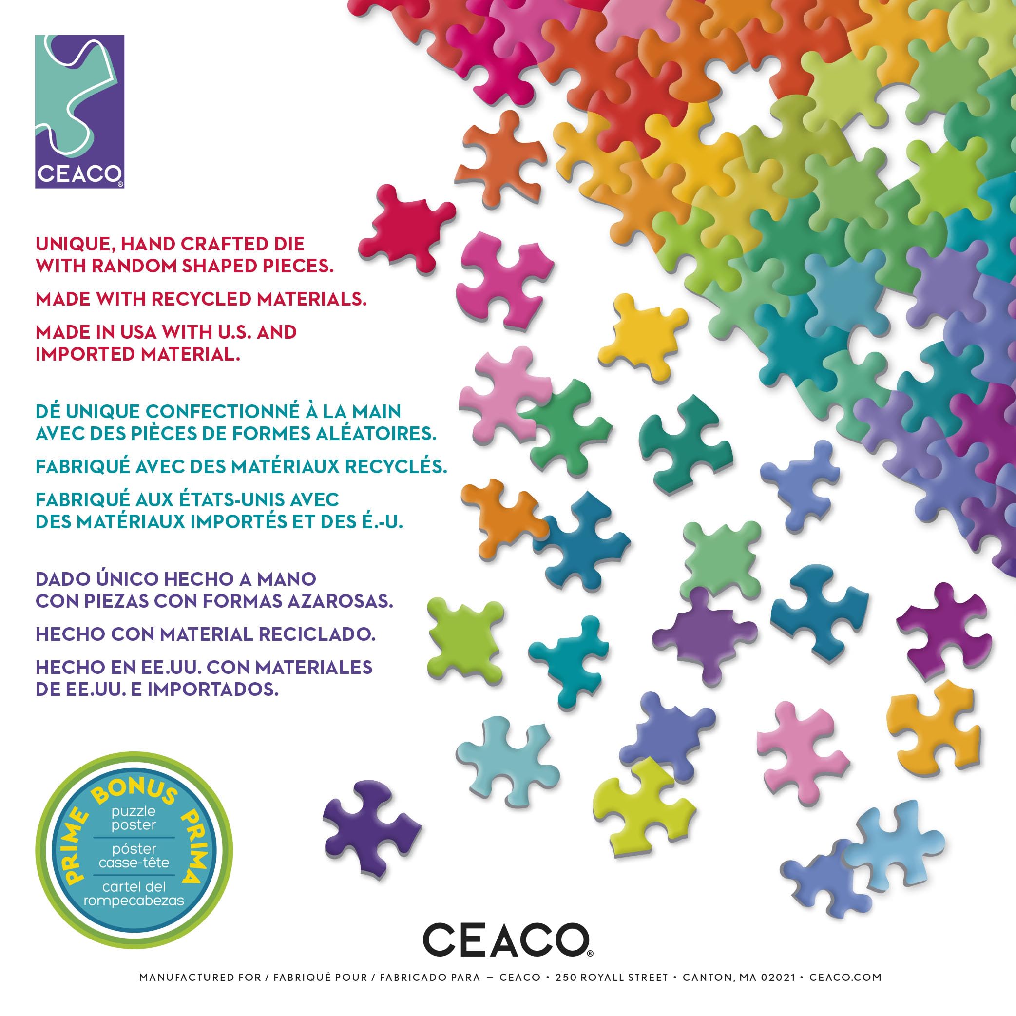 Ceaco Disney TK poster included aids solving and planning.