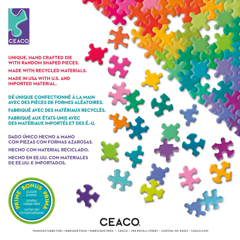 Ceaco Disney TK poster included aids solving and planning.