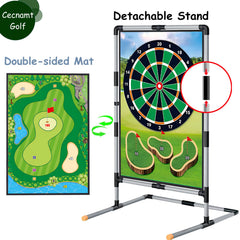Cecnamt double-sided hitting mat provides versatile practice options