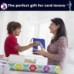 CECOKESO blue binder makes a thoughtful gift for kids and collectors.