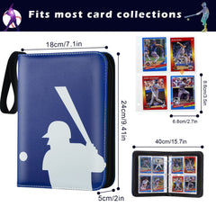 CECOKESO 4-pocket layout fits standard-size cards for quick organization.