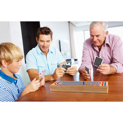 Ceebyfa solid rubber wood construction with durable finish for lasting use.