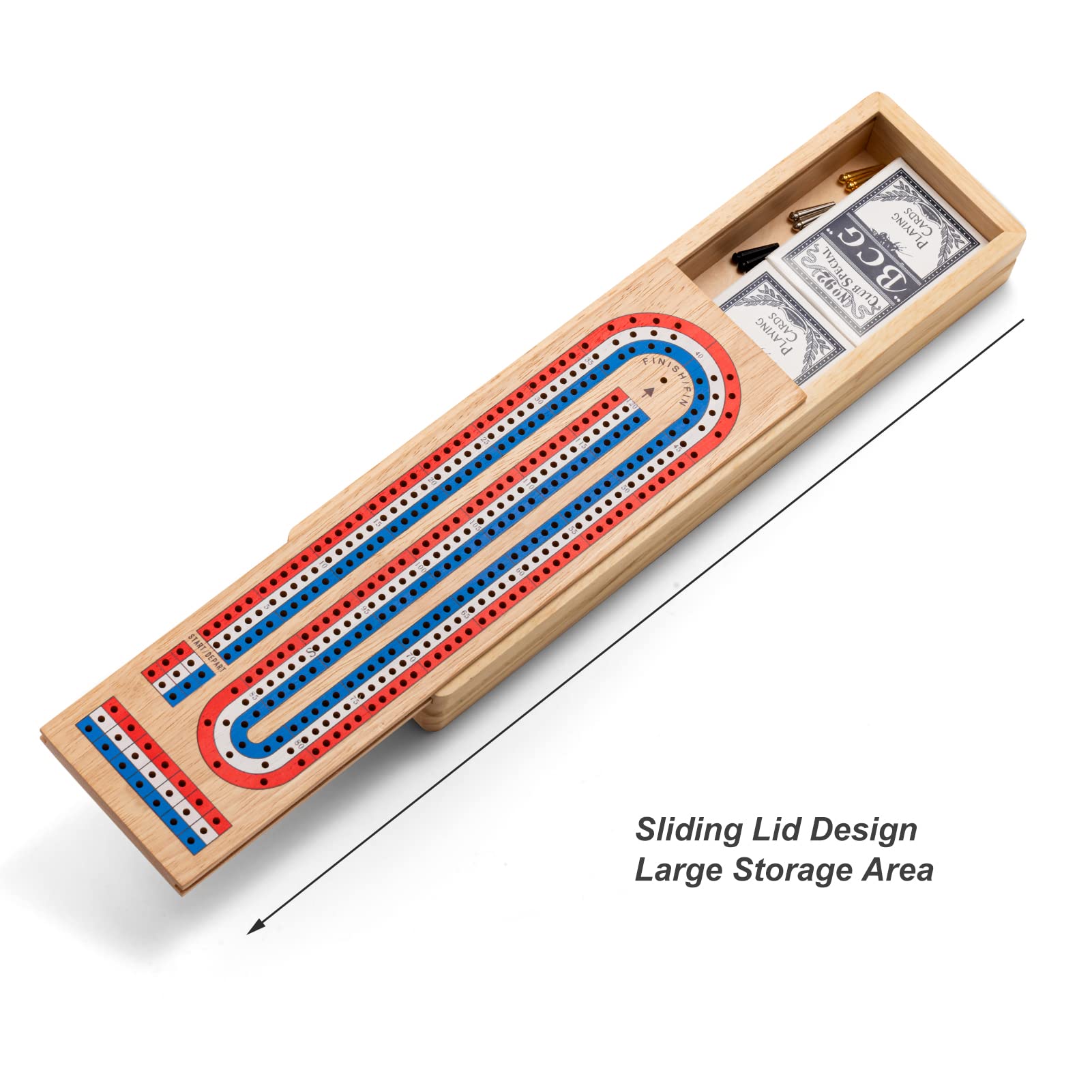 Ceebyfa set shows gold, silver, and black pegs for quick scoring and clear play.
