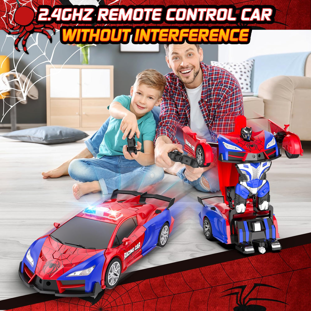 CEGOUFUN RC car auto-demo mode — kids watch modes switch automatically.