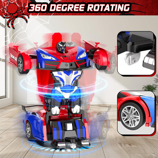 CEGOUFUN robot transformation action — dynamic play as toy switches modes.