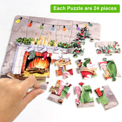 Ceiba Tree Christmas cards mini greeting set for holiday gifting.