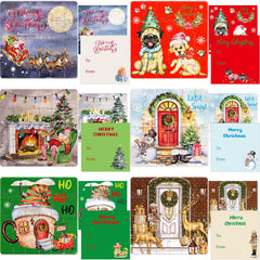 Ceiba Tree Christmas puzzles 12-pack box for preschool play and family time.