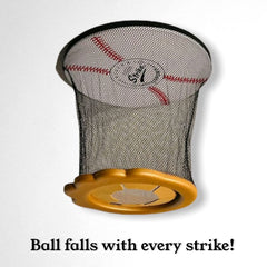 CEILING SPORT Ceiling Strike soft balls highlight plush, gentle practice.