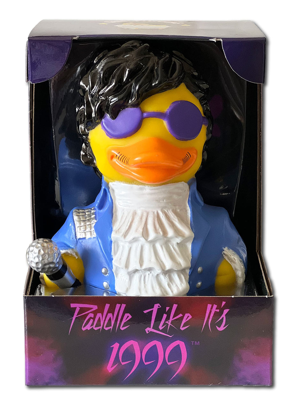 CelebriDucks USA-designed-sculpted side view showcases detailed craftsmanship.