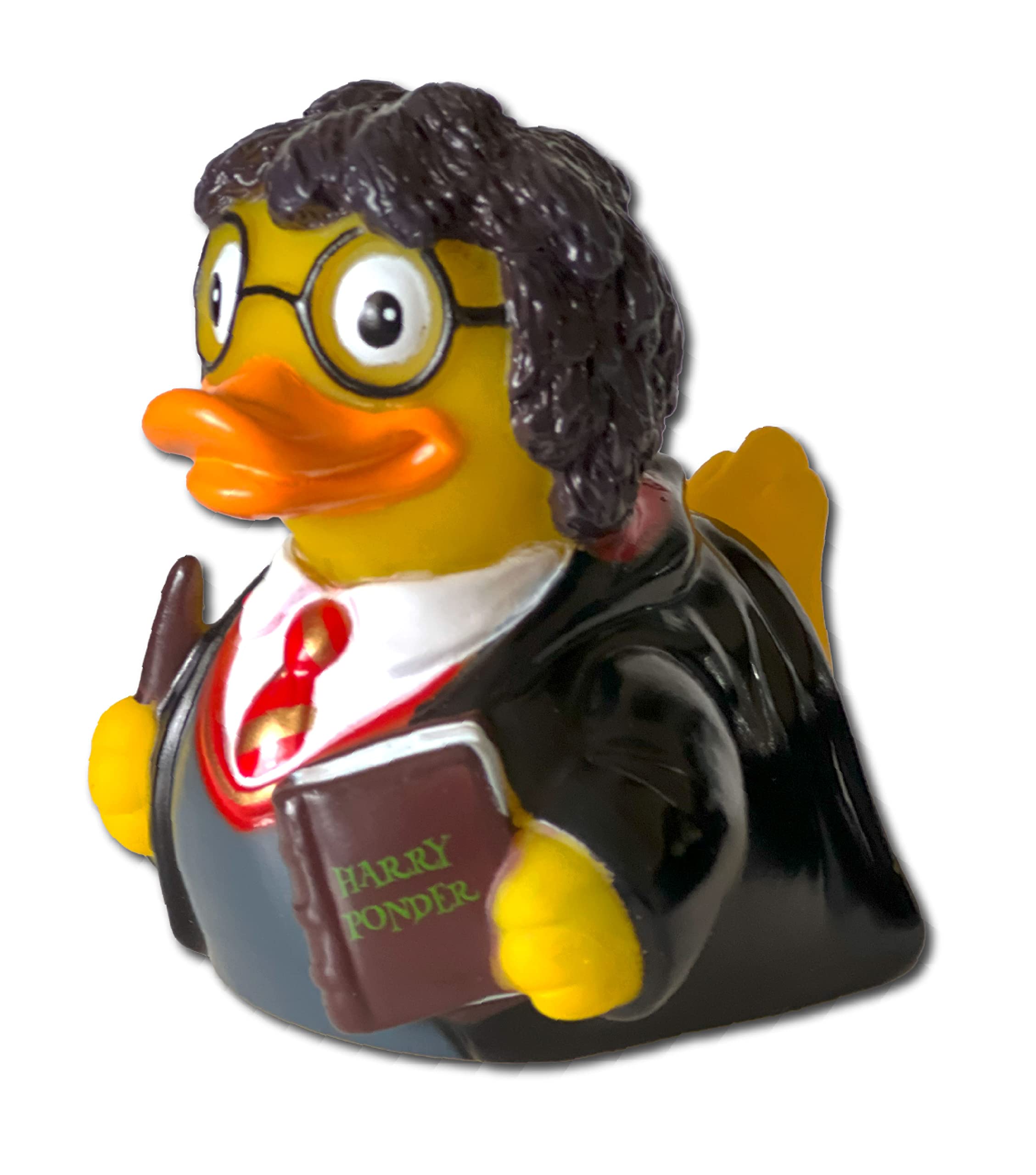 Up-right buoyant float supports easy bath interactions with Harry Ponder.