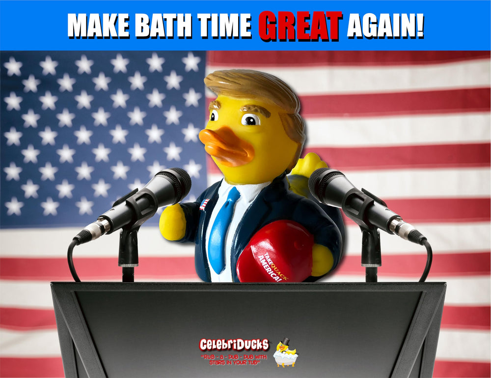 CelebriDucks sealed to stay clean bath toy for families