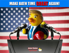 CelebriDucks sealed to stay clean bath toy for families