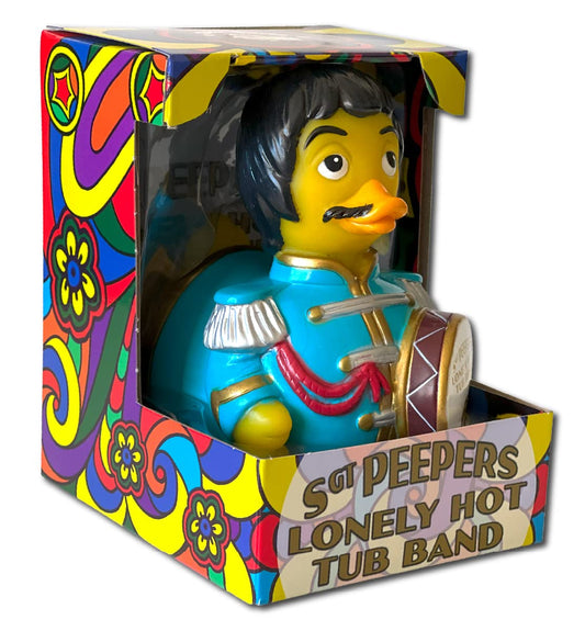 CelebriDucks SGT Peepers hot tub band duck floating for bath time fun