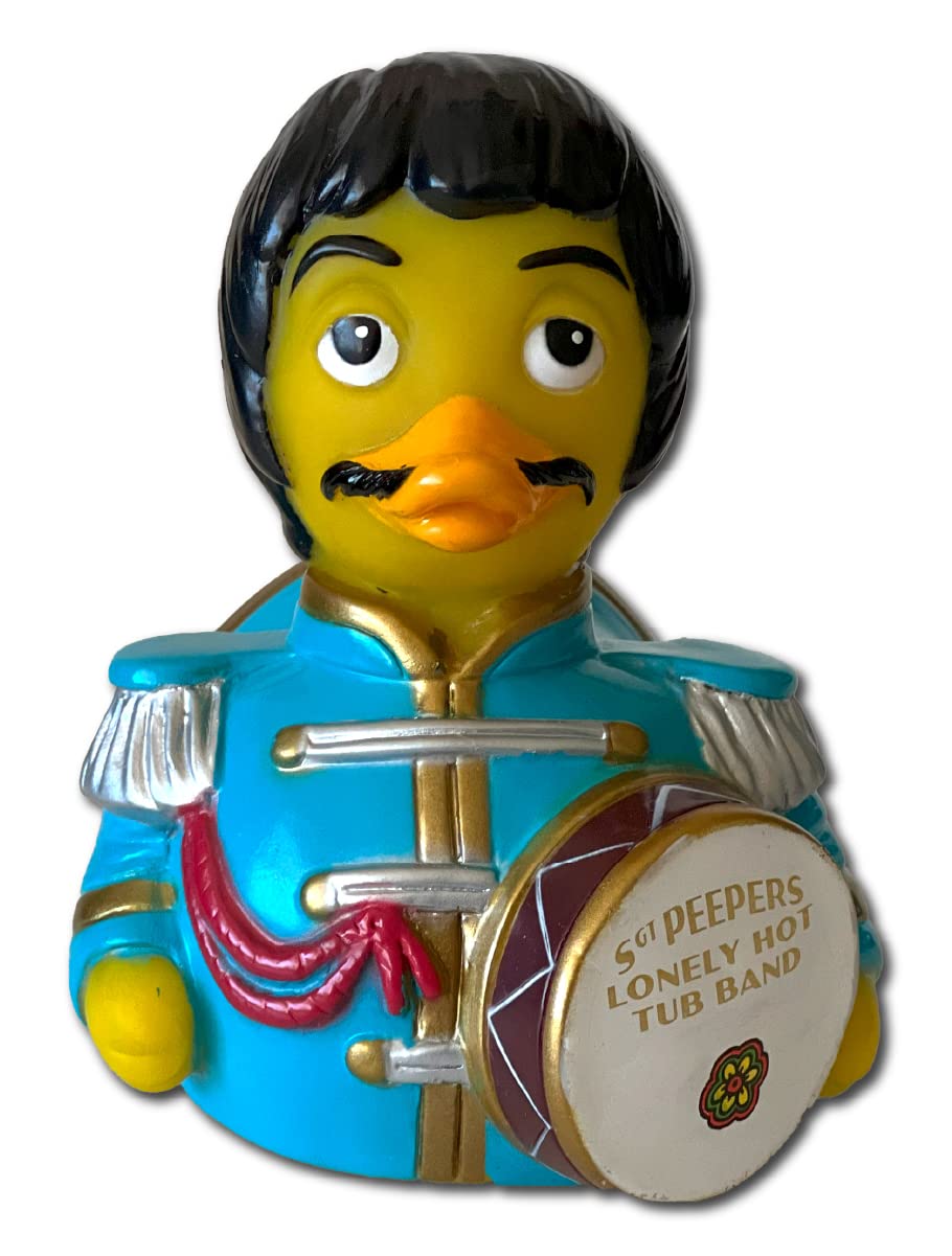 CelebriDucks SGT Peepers USA designed duck with playful Americana