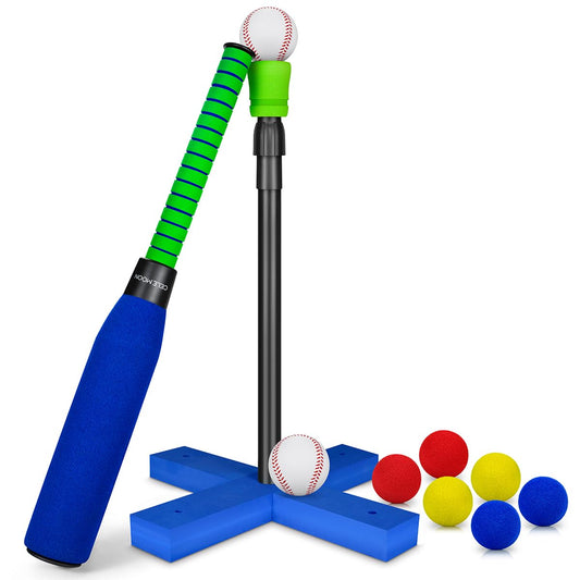 CeleMoon Tball set bat - safe foam bat for gentle beginner swings.