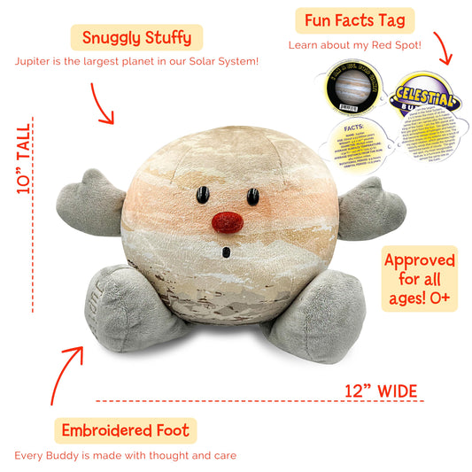 Jupiter Buddy with realistic texture brings tactile space play