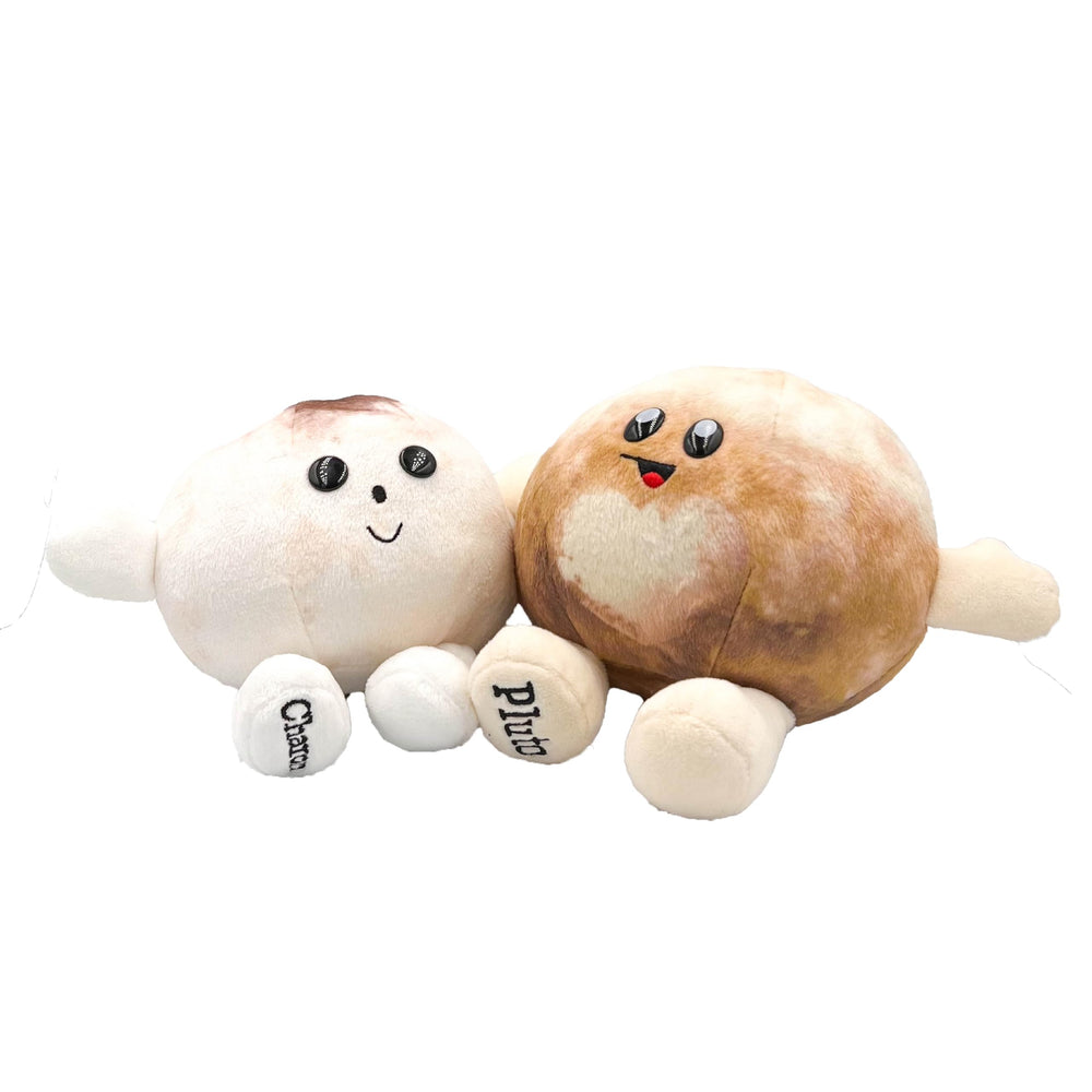 Celestial Buddies Pluto Buddy with surface heart detail for sensory play