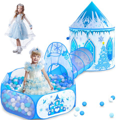 Celontry Frozen Play Tent Castle for imaginative princess play indoors.
