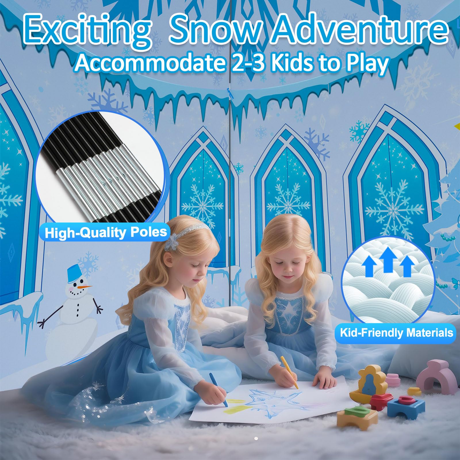 Celontry imaginative frozen world play encourages storytelling