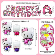Celunhasev tablecloth provides water-resistant protection and playful Hello Kitty motif.