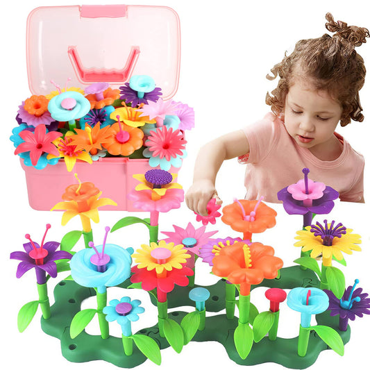 CENOVE flower garden build kit for toddlers enhances early STEM exploration and fine motor skills