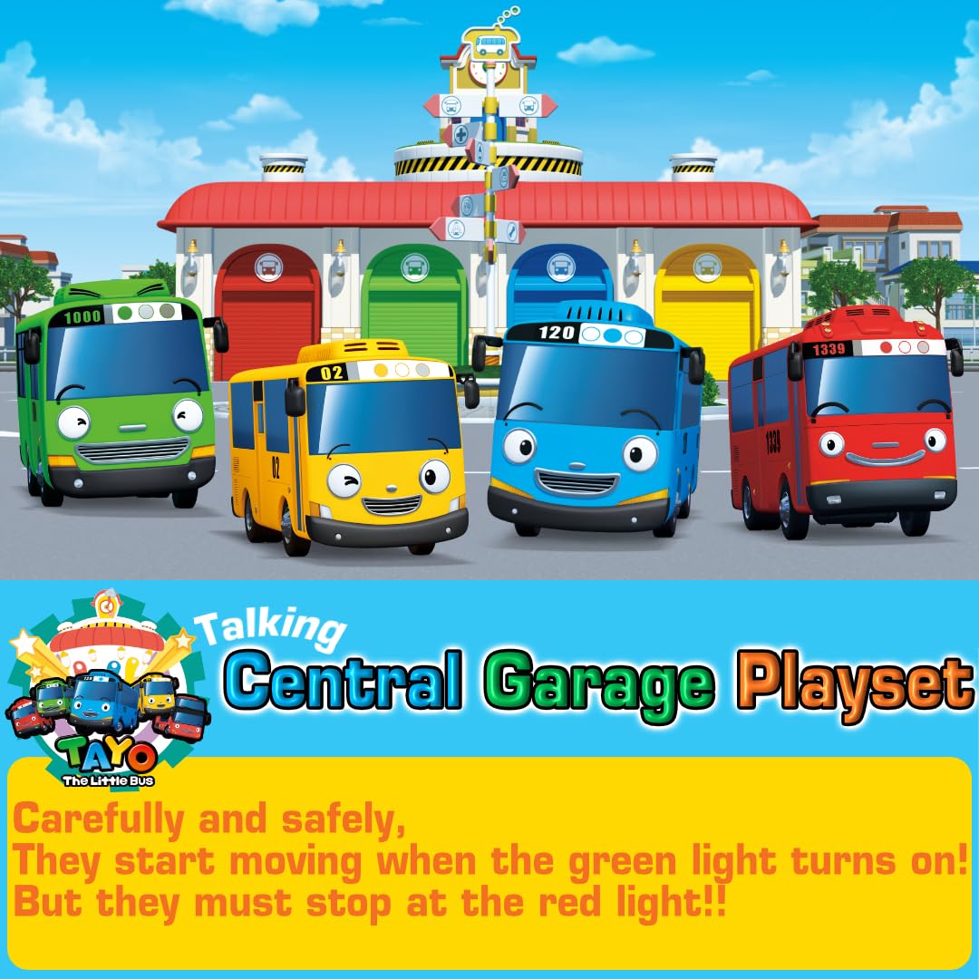 Central Garage maintenance station for pretend repairs and play