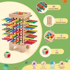 Centtechi board game parts neatly arranged for easy setup