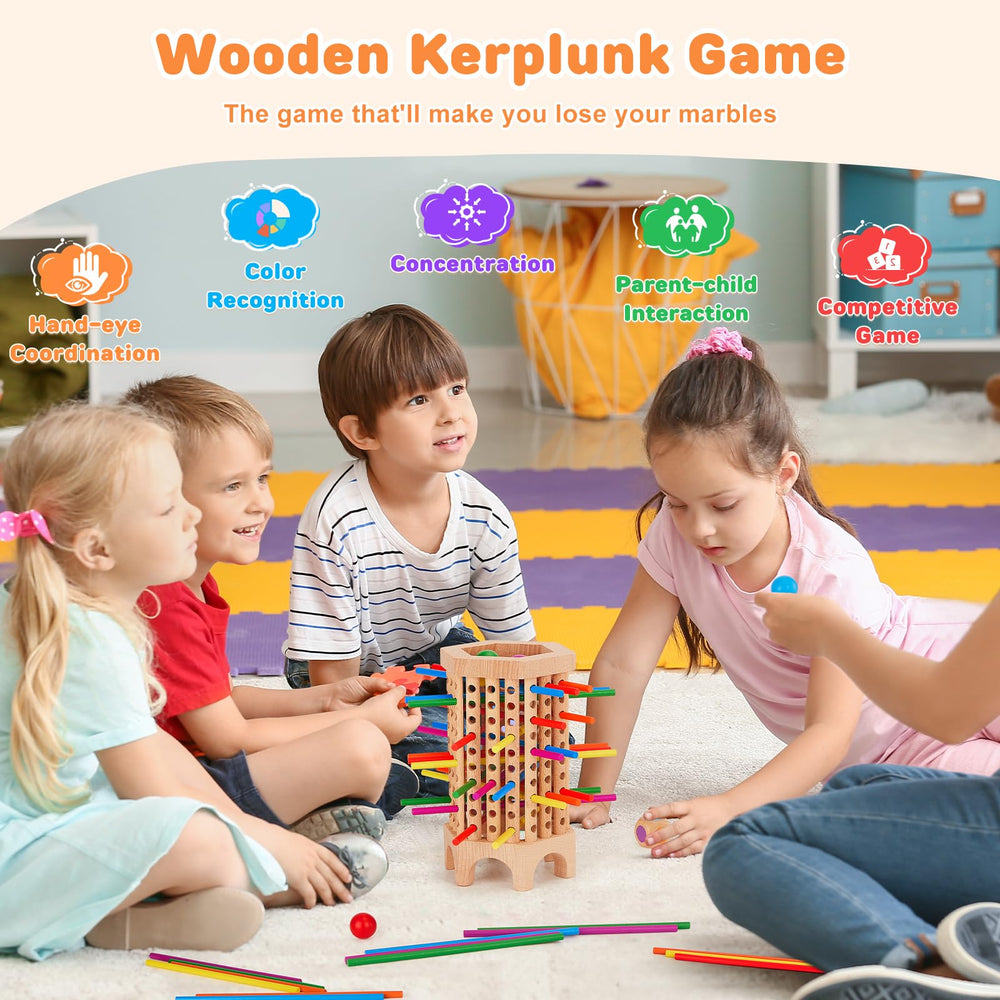 Centtechi Montessori colorful sticks showcase tactile counting and sorting