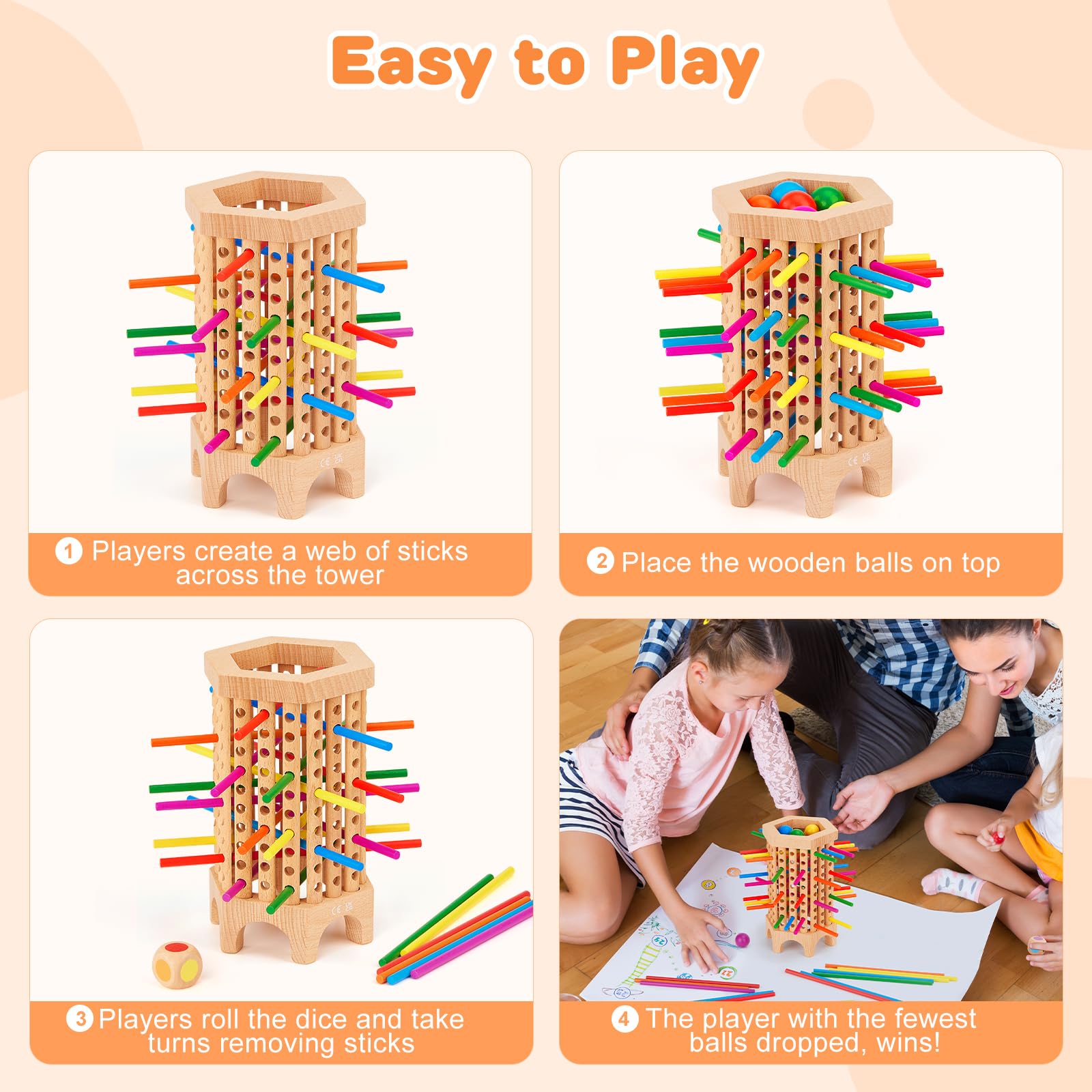 Centtechi Montessori family night setup encourages shared fun