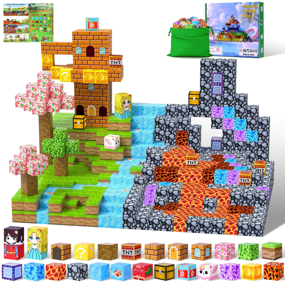 CenXRui 3D magnetic blocks with 1-inch cubes enable hands-on STEM play