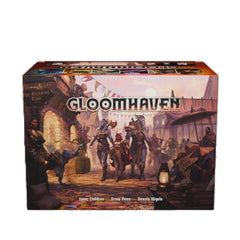 Cephalofair Gloomhaven 2nd Edition box front inviting campaign play.