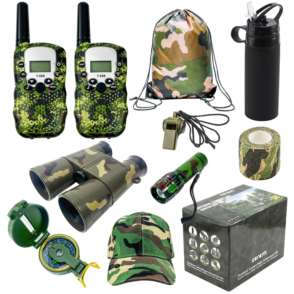 CEREM Kids Explorer compact binoculars for birds and wildlife spotting.
