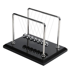 CERROPI Newton cradle 7-balls inside view highlights precise motion for focused desk work