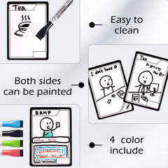 Certihiamken clear card sleeves protect tokens and designs during play
