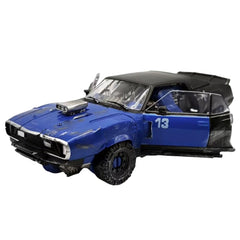 CESHOON car-mode transformation showing quick toy-switching between robot and vehicle.