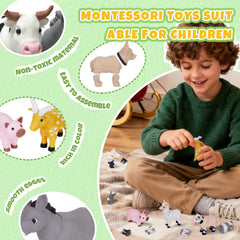 Cessfle sheep magnet piece inspires creative hybrids and role-play.