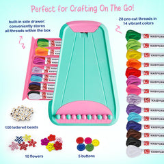 CEUCAL thread holder design keeps threads neat and tangle-free.