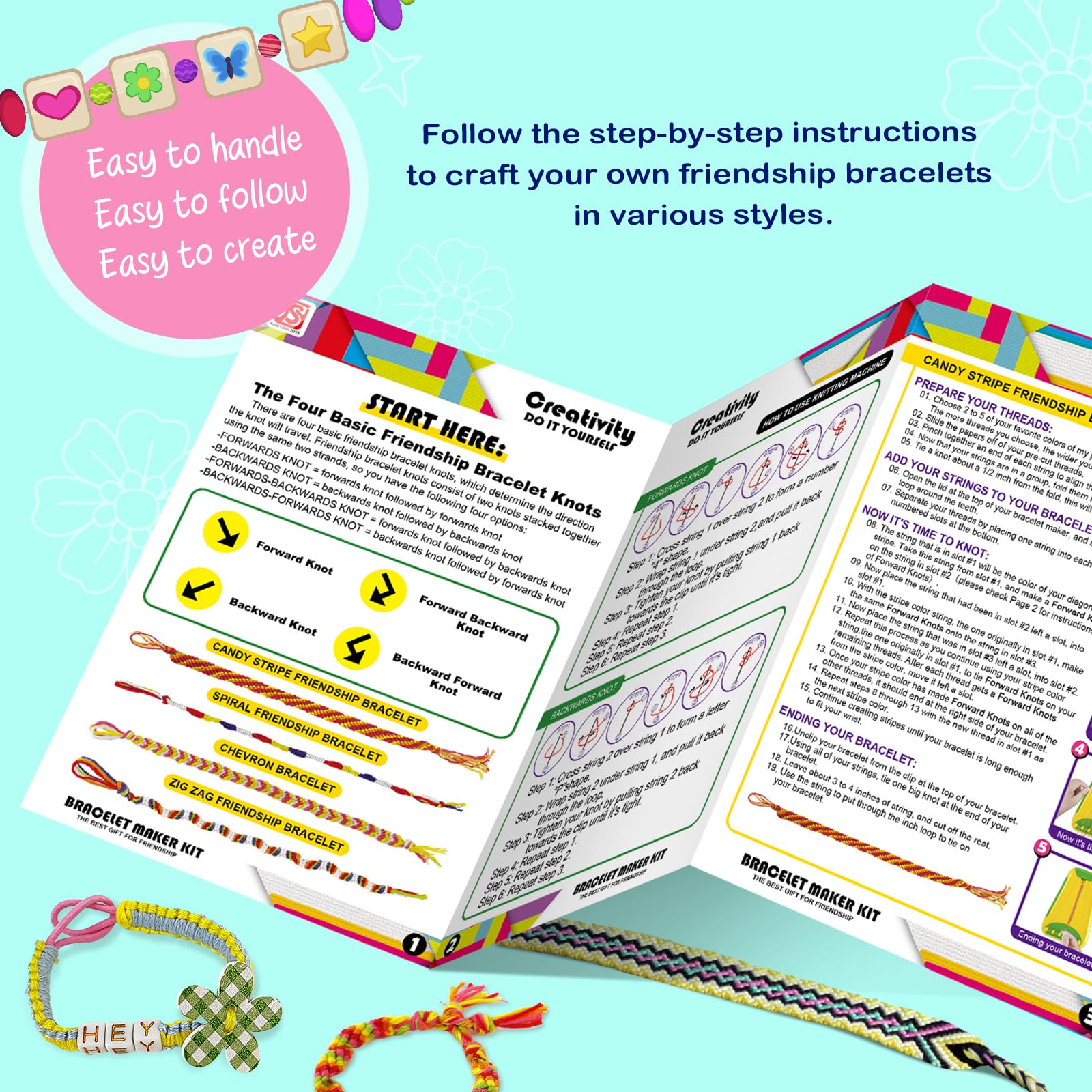 CEUCAL instruction manual makes beginner projects easy to follow.