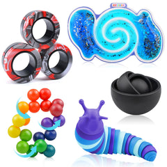 Cevioce fidget gyro toy helps focus and tactile engagement.