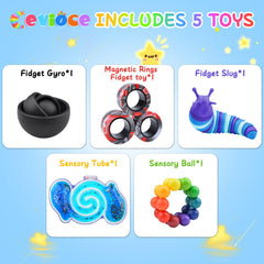 Cevioce fidget slug toy provides hands-on stimulation for busy days.