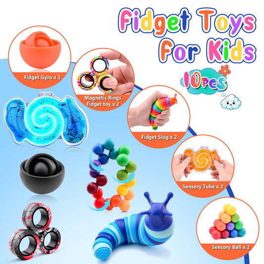 Cevioce slug fidget toy for tactile stimulation and calm moments